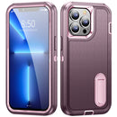 For iPhone 11 Pro Max 3 in 1 Rugged Holder Phone Case