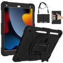 iPad 9th 8th 7th Gen 10.2 inch PC + Silicone Combination Tablet Case
