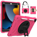 iPad 9th 8th 7th Gen 10.2 inch PC + Silicone Combination Tablet Case