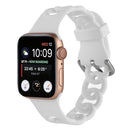 For Apple Watch Series 1-10 Hollow Out Silicone Watchband