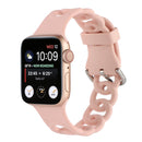 For Apple Watch Series 1-10 Hollow Out Silicone Watchband