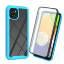 For Samsung Galaxy A73 5G PC + TPU Phone Case with PET Film