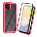 For Samsung Galaxy A73 5G PC + TPU Phone Case with PET Film