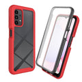 For Samsung Galaxy A13 4G PC + TPU Phone Case with PET Film