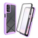 For Samsung Galaxy A73 5G PC + TPU Phone Case with PET Film