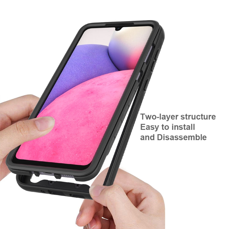 For Samsung Galaxy A33 5G PC + TPU Phone Case with PET Film