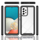 For Samsung Galaxy A73 5G PC + TPU Phone Case with PET Film