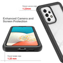 For Samsung Galaxy A73 5G PC + TPU Phone Case with PET Film