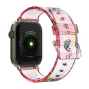 For Apple Watch Series 1-10 Transparent Silicone Watchband