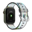 For Apple Watch Series 1-10 Transparent Silicone Watchband