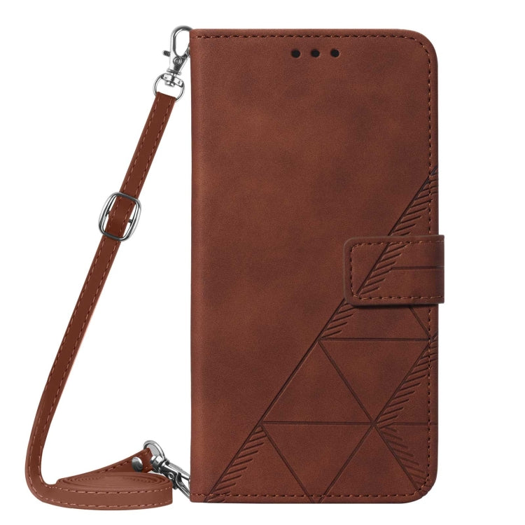 For Samsung Galaxy A21s Crossbody 3D Embossed Flip Leather Phone Case