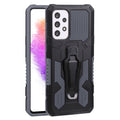 For Samsung Galaxy A73 5G Armor Warrior Shockproof PC + TPU Phone Case