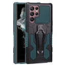 For Samsung Galaxy S22 5G Armor Warrior Shockproof PC + TPU Phone Case