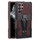For Samsung Galaxy S22 5G Armor Warrior Shockproof PC + TPU Phone Case