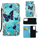 For Samsung Galaxy A73 5G Pattern Leather Phone Case