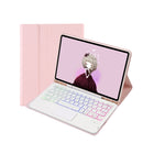 For iPad 9.7 6th 5th Gen/ Pro 9.7 / Air 2 Pen Slot Touch Pad Bluetooth Keyboard Leather Tablet Case