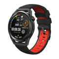 For Samsung Galaxy Watch Active Three-row Hole Silicone Watch Band