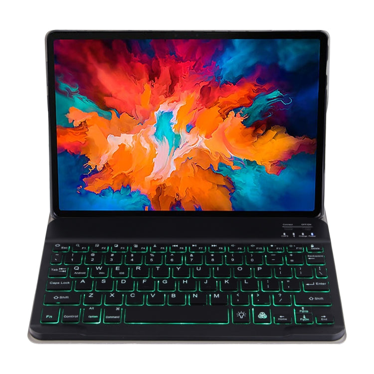 For Lenovo Tab M10 HD Gen 2 Backlight Bluetooth Keyboard Leather Tablet Case