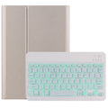 For Lenovo Tab M10 HD Gen 2 Backlight Bluetooth Keyboard Leather Tablet Case