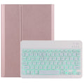 For Lenovo Tab M10 HD Gen 2 Backlight Bluetooth Keyboard Leather Tablet Case