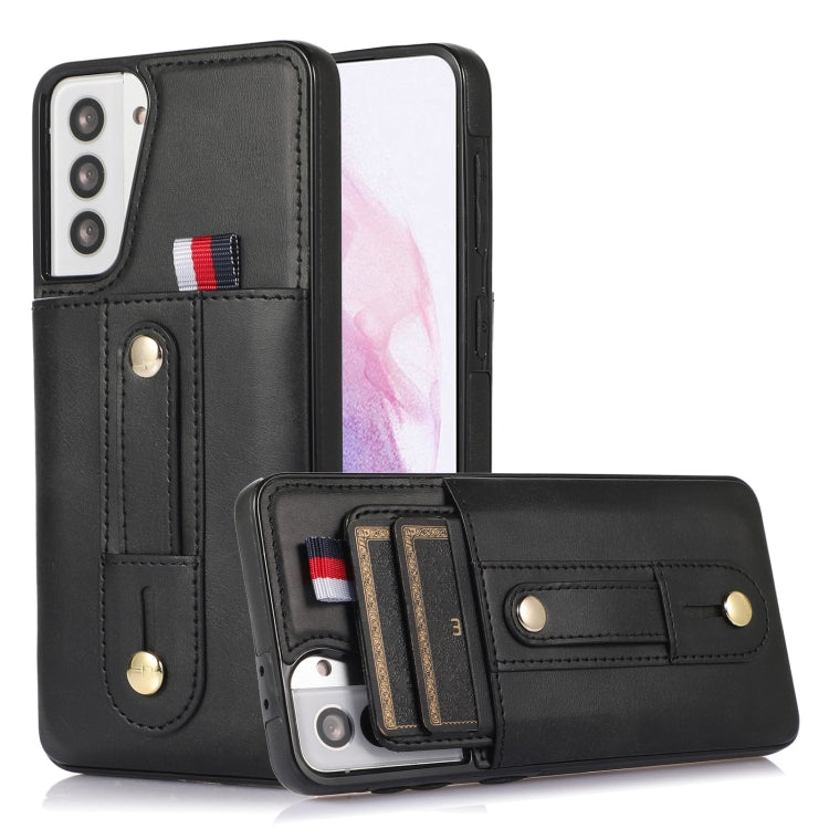 Wristband Kickstand Wallet Leather Phone Case, Series 2