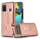 For Samsung Galaxy S22 Ultra 5G Wristband Kickstand Wallet Leather Phone Case