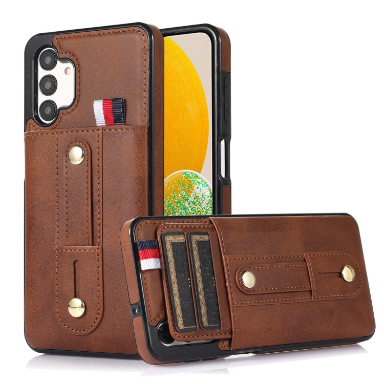 Wristband Kickstand Wallet Leather Phone Case, Series 2