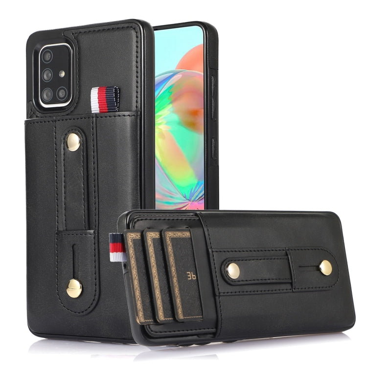 Wristband Kickstand Wallet Leather Phone Case, Series 2