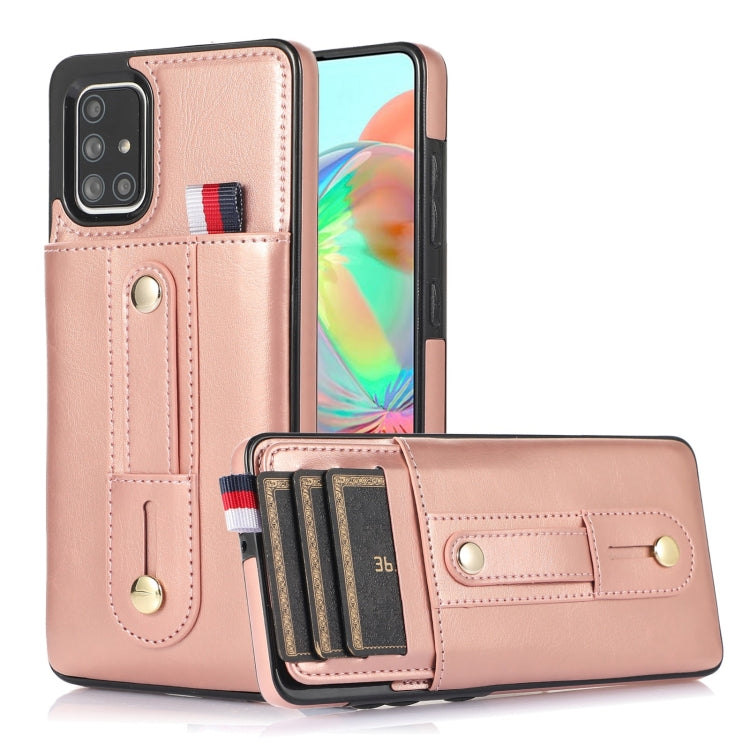 Wristband Kickstand Wallet Leather Phone Case, Series 2