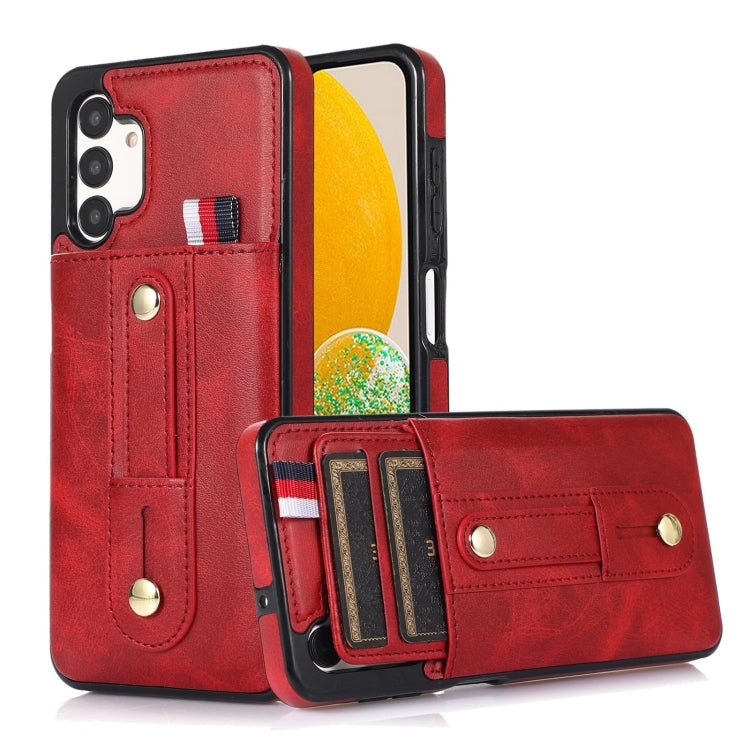 Wristband Kickstand Wallet Leather Phone Case, Series 2