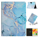 For iPad Air / Air 2 / 9.7 5th 6th Gen Marble Pattern Smart Leather Tablet Case