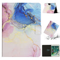 For iPad Air / Air 2 / 9.7 5th 6th Gen Marble Pattern Smart Leather Tablet Case