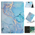 For iPad Air / Air 2 / 9.7 5th 6th Gen Marble Pattern Smart Leather Tablet Case