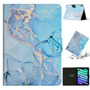 For iPad Air / Air 2 / 9.7 5th 6th Gen Marble Pattern Smart Leather Tablet Case