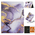 For iPad mini 5 / 4 / 3 / 2 / 1 Marble Pattern Smart Leather Tablet Case