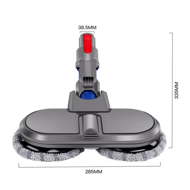 X001 Vacuum Cleaner Electric Mop Cleaning Head with Water Tank, For Dyson V6, For Dyson V7 / V8 / V10 / V11