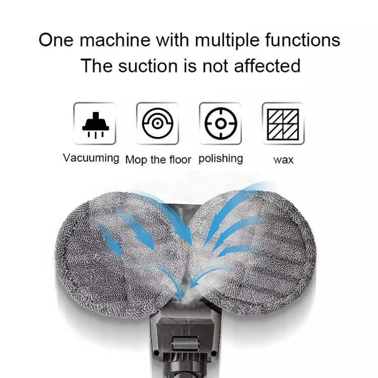 X001 Vacuum Cleaner Electric Mop Cleaning Head with Water Tank, For Dyson V6, For Dyson V7 / V8 / V10 / V11