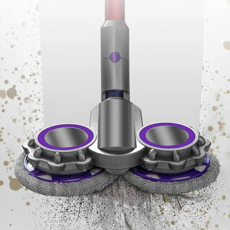X003 Vacuum Cleaner Electric Mop Cleaning Head with Water Tank, For Dyson V6, For Dyson V7 / V8 / V10 / V11