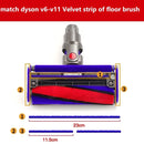 Soft Velvet Floor Brush Hose Strips For Dyson V7 / V8 / V10 / V11, 3 in 1 Velvet Strip Hose, 2 in 1 Velvet Strip