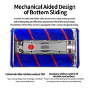 Double Roller Brush Universal Electric Floor Brush, For Dyson V7 / V8 / V10 / V11 23cm, For Dyson SLIM