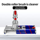Double Roller Brush Universal Electric Floor Brush, For Dyson V7 / V8 / V10 / V11 23cm, For Dyson SLIM