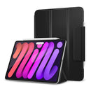 For iPad Mini 7 3-fold Double-sided Clip Buckle Magnetic Smart Tablet Case