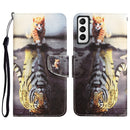 For Samsung Galaxy S22+ 5G Leather Wallet Phone Case