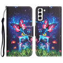 For Samsung Galaxy S22+ 5G Leather Wallet Phone Case