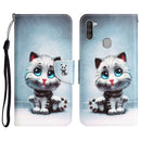 For Samsung Galaxy A11 Leather Wallet Phone Case