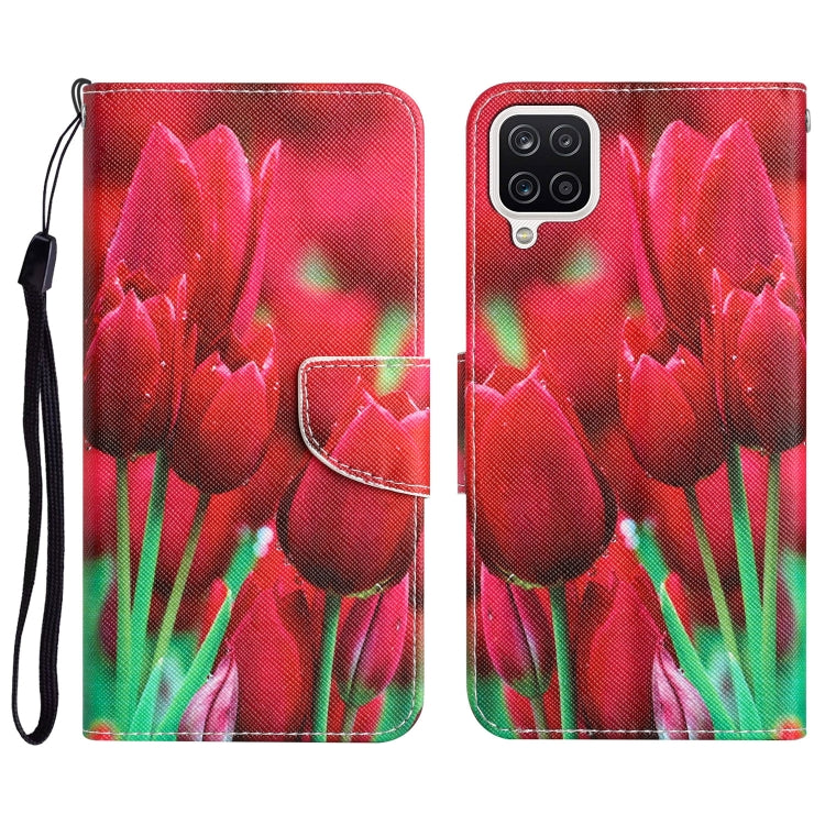 For Samsung Galaxy A12 Leather Wallet Phone Case