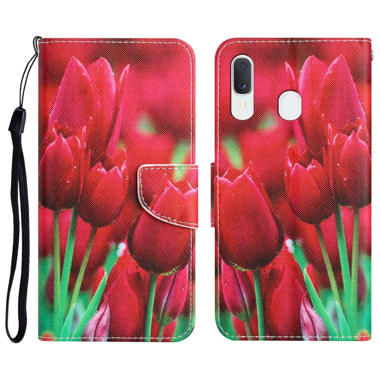 For Samsung Galaxy A20 / A30 Leather Wallet Phone Case