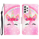 For Samsung Galaxy A73 5G Leather Wallet Phone Case