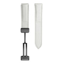 For Samsung Galaxy Watch 5 40mm / 44mm Plain Weave Genuine Leather Watch Band