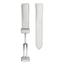 For Samsung Galaxy Watch 5 40mm / 44mm Plain Weave Genuine Leather Watch Band